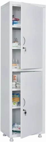 Медицинский шкаф Hilfe МД 1 1657/SS