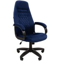 Офисное кресло Chairman Дом 951 (ткань велюр синий)